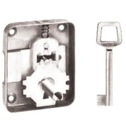 Serrure 70 spéciale EDF 60X35mm C40 gauche - VACHETTE - 11433000