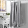 Serviette de bain 90 x 150 cm Vintage Gris