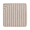Serviette de bain blanc en coton organique H100x100cm