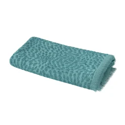 Serviette de bain bleu nil 140 x 70 cm, GoodHome Sary