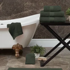 Serviette de toilette 550 g/m² Eucalyptus 50x100 cm LUXURY