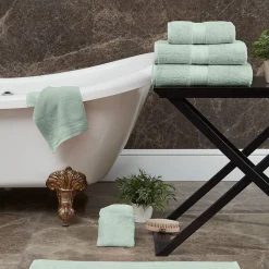 Serviette de toilette 550 g/m² Menthe 50x100 cm LUXURY