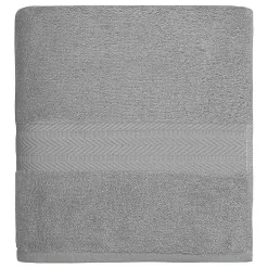 Serviette de toilette 550 g/m² Gris Perle 50x100 cm LUXURY