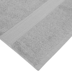 Serviette de toilette 550 g/m² Gris Perle 50x100 cm LUXURY