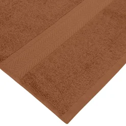 Serviette de toilette 550 g/m² Brique 50x100 cm LUXURY