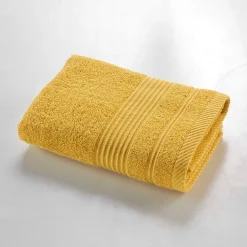 Serviette de toilette 50 x 90 cm Tendresse jaune