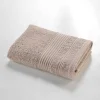 Serviette de toilette 50 x 90 cm Tendresse taupe