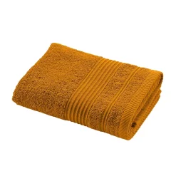 Serviette de toilette 50 x 90 cm Tendresse curry