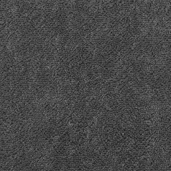 Serviette de toilette anthracite 100 x 50 cm, GoodHome Koros