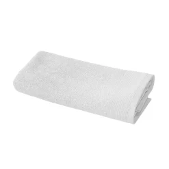 Serviette de toilette blanche 100 x 50 cm, GoodHome Koros