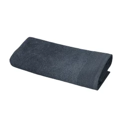 Serviette de toilette bleu nuit 100 x 50 cm, GoodHome Koros