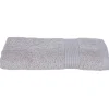 Serviette de toilette Essentiel - coton 450 gr/m² - gris taupe 50x90 cm - Atmosphera