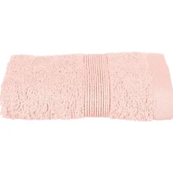 Serviette de toilette invite 30 x 50 cm Couleur moderne rose