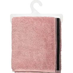Serviette de toilette Joia - coton 550 gr/m² - rose 50x90 cm - Atmosphera