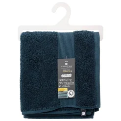 Serviette de toilette Praia en coton 50x90cm marron cannelle - Atmosphera