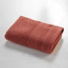 Serviette de Toilette 50x90 cm 100% Coton Terracotta