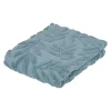 Serviette de toillette Cisel - coton - bleu - 30x50 cm - Atmosphera