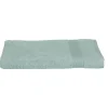 Serviette invité Essentiel - coton 450 gr/m² - bleu givre 30x50 cm - Atmosphera