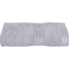 Serviette invité Essentiel - coton 450 gr/m² - gris taupe 30x50 cm - Atmosphera