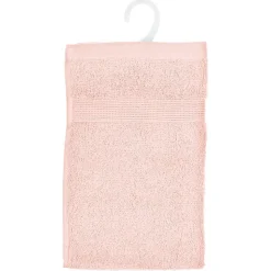 Serviette invité Essentiel - coton 450 gr/m² - rose 30x50 cm - Atmosphera