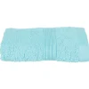 Serviette invité Essentiel - coton 450 gr/m² - bleu aqua 30x50 cm - Atmosphera