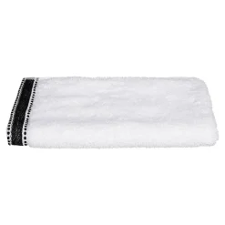 Serviette invité Joia - coton 550 gr/m² - blanc 30x50 cm - Atmosphera