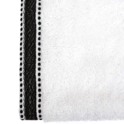 Serviette invité Joia - coton 550 gr/m² - blanc 30x50 cm - Atmosphera