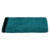 Serviette invité Joia - coton 550 gr/m² - bleu canard 30x50 cm - Atmosphera