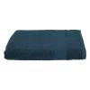 Serviette ou drap de bain 100 x 150 cm Couleur moderne bleu egeen