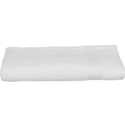 Serviette ou drap de bain 100 x 150 cm Couleur moderne blanc