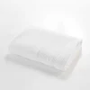Serviette ou drap de douche 70 x 130 cm Tendresse blanc