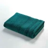 Serviette ou drap de douche 70 x 130 cm Tendresse emeraude