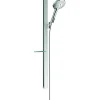 Set de douche 120 3jet avec barre Unica'E 90 cm et porte-savon chromé Hansgrohe Raindance Select S