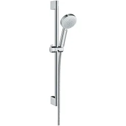 Set de douche MyClub Vario EcoSmart Set 65, HANSGROHE blanc/chromé
