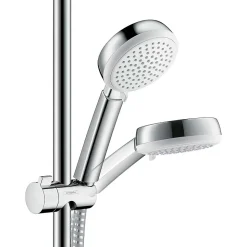Set de douche MyClub Vario EcoSmart Set 65, HANSGROHE blanc/chromé