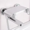 Set vascadoccia cromo en laiton et zama avec douchette ronde et flexible PVC 180 cm