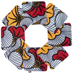 SEVIRA KIDS Lingettes lavables 8 pièces Wax Fleurs de mariage