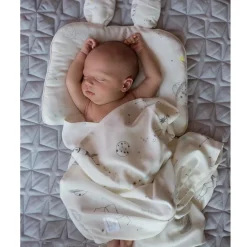 SEVIRA KIDS Lot de 2 langes en bambou NATURA