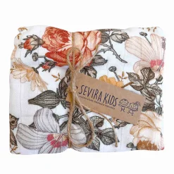 SEVIRA KIDS Maxi lange couverture en viscose de bambou Neo Vintage