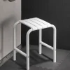 Siège de douche escamotable blanc Godonnier