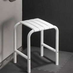 Siège de douche escamotable blanc Godonnier