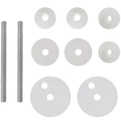 Siège de toilette abattant avec couvercle mdf Helloshop26