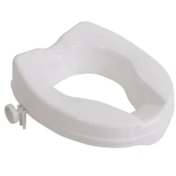 Siège de toilette surélevé en plastique sans couvercle Senator blanc - Hauteur 5 cm VR224C