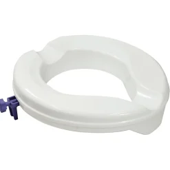 Siège de toilette surélevé en plastique Senator