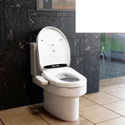 Siège Toilette Japonaise Complet, Abattant WC Japonais Lavant Séchant cuvette Japonaise Chauffante, Bidet Toilette WC eau chaude