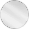 SILLA Miroir mural rond, 70 cm, cadre chromé
