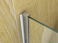 Silla Pare-baignoire ASTON, fixe, 50x150 cm, Chromé