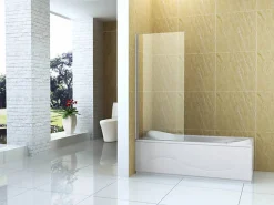 Silla Pare-baignoire ASTON, fixe, 50x150 cm, Chromé