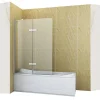 Silla Pare-baignoire GARETT, fixe, 120x150 cm, Chromé