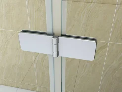 Silla Pare-baignoire MARION, pivotant, 80x140 CM, Chromé